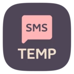 temp sms - receive code android application logo